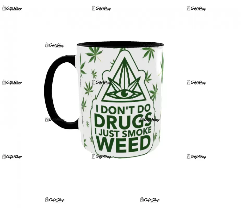 I don`t do drugs..., cana ceramica, 330ml, cgs1114