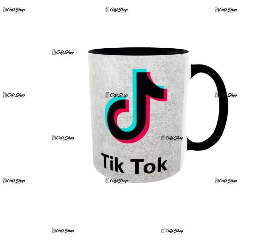 Tik tok, cana ceramica, 330ml, cgs1115