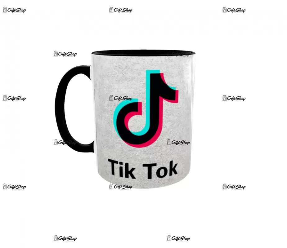 Tik tok, cana ceramica, 330ml, cgs1115