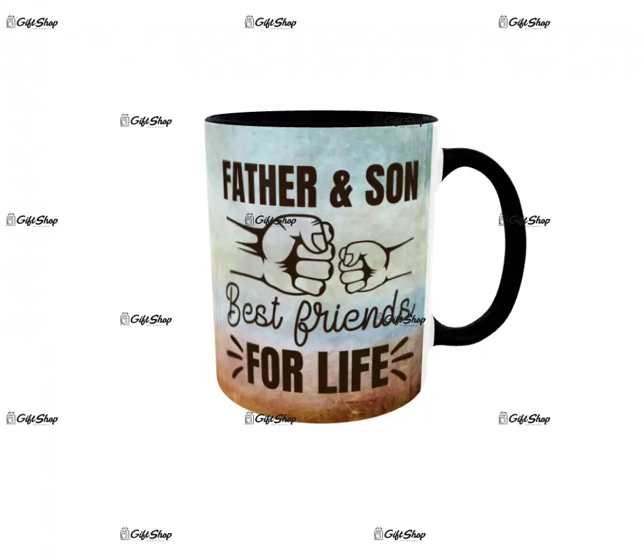 Father & son best friends, cana ceramica, 330ml, cgs1116b