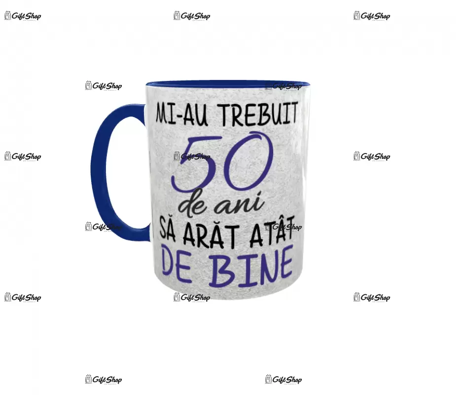 Mi-au trebuit 50 de ani sa arat atat de bine, cana ceramica, 330ml, cgs1121a