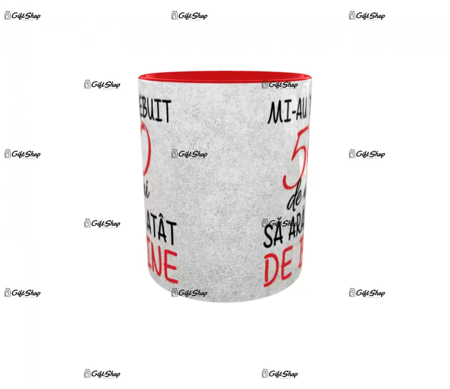 Mi-au trebuit 50 de ani sa arat atat de bine, cana ceramica, 330ml, cgs1122a