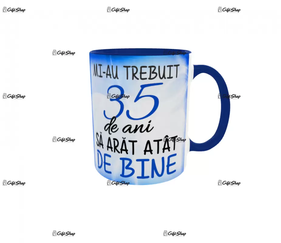 Mi-au trebuit 35 de ani sa arat atat de bine, cana ceramica, 330ml, cgs1127b