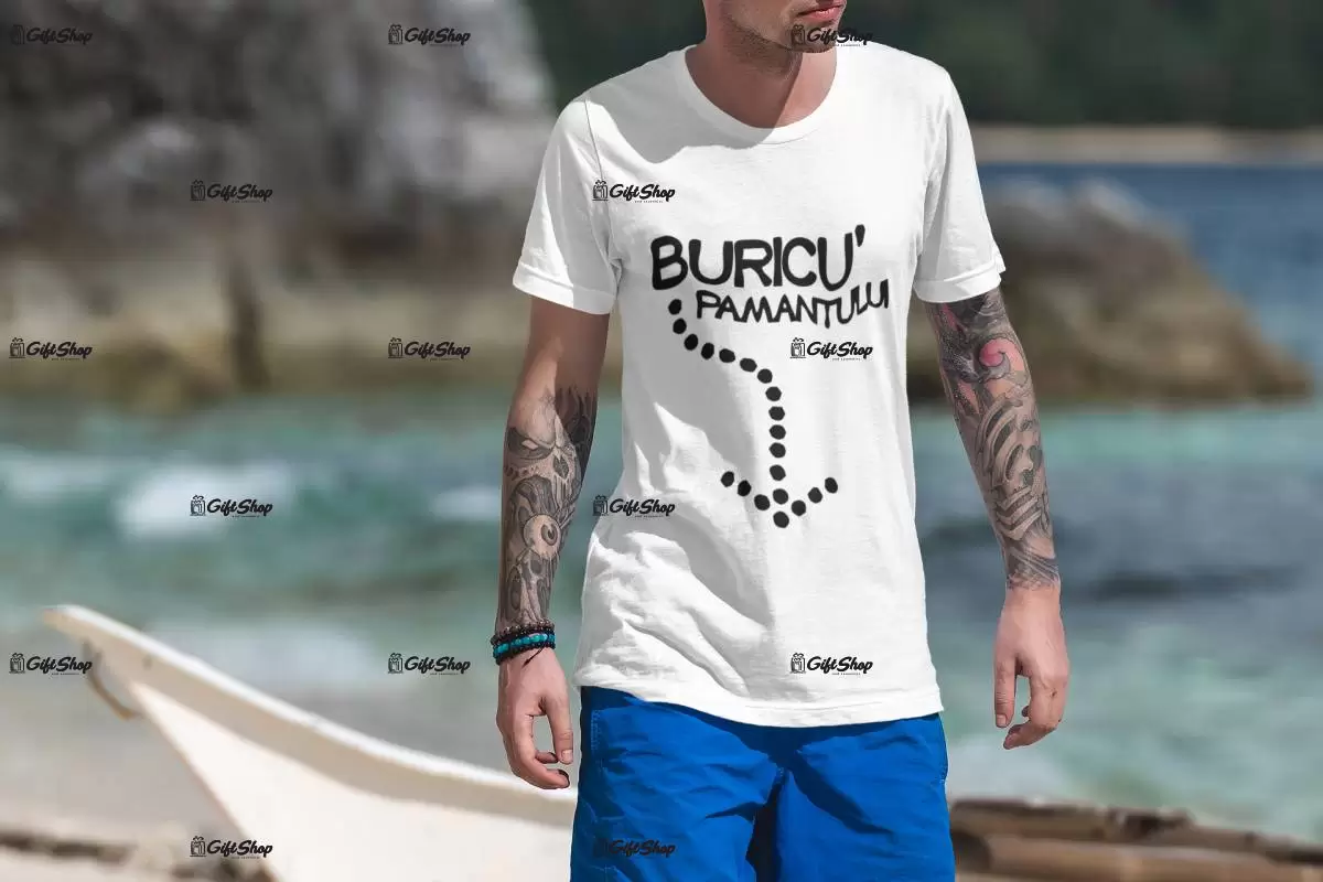 Buricu` pamantului, tricou cu mesaj