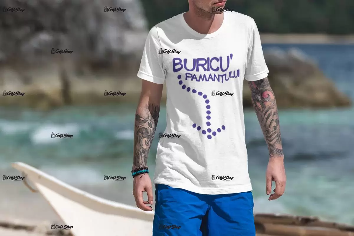 Buricu` pamantului, tricou cu mesaj