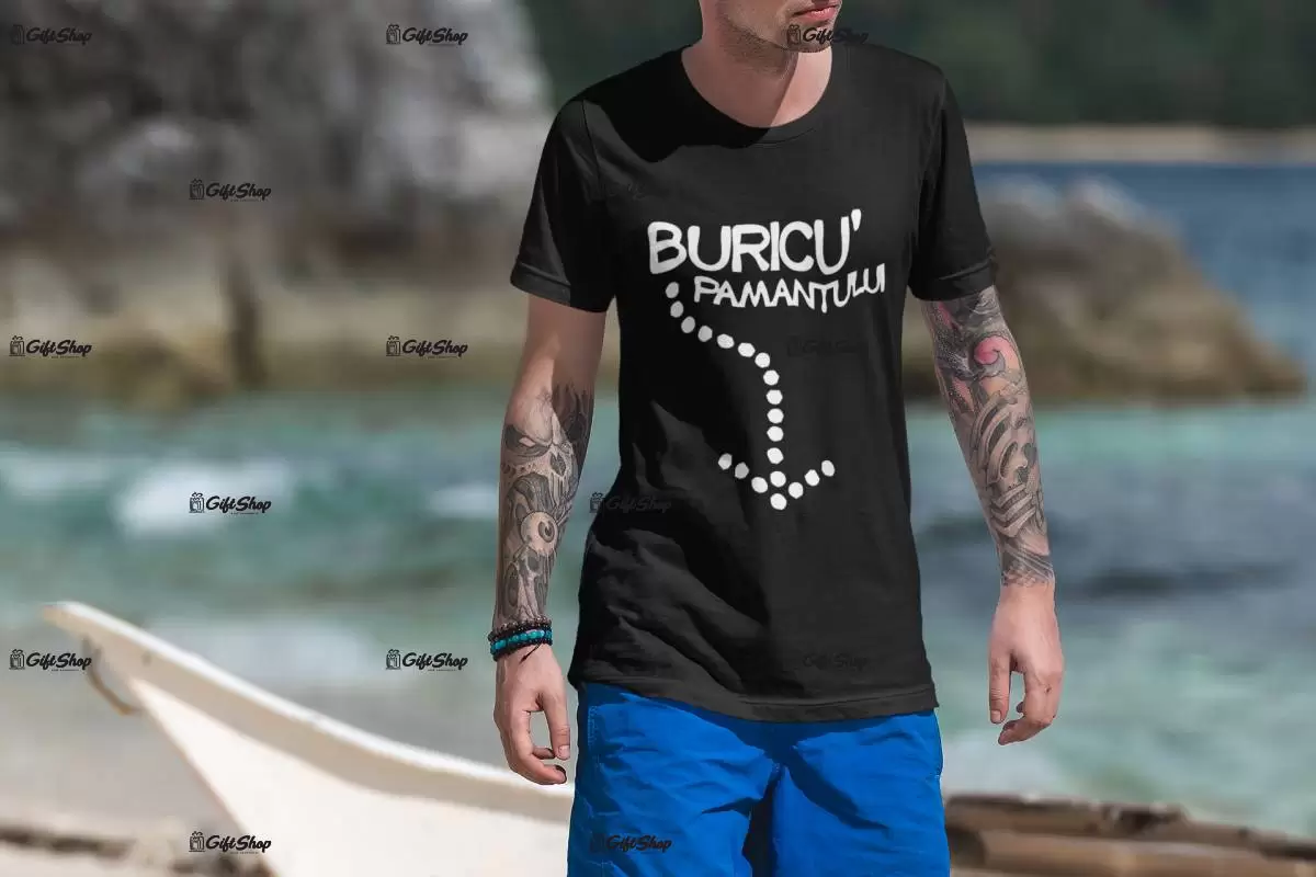 Buricu` pamantului, tricou cu mesaj