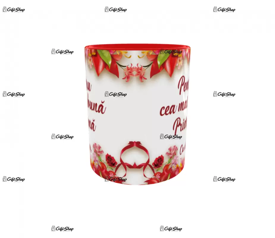 Pentru cea mai buna prietena, cana ceramica, 330ml, cgs1133