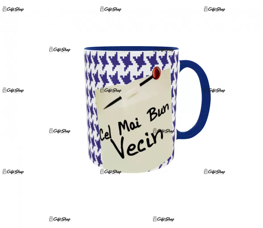 Pentru cel mai bun vecin, cana ceramica, 330ml, cgs1134a
