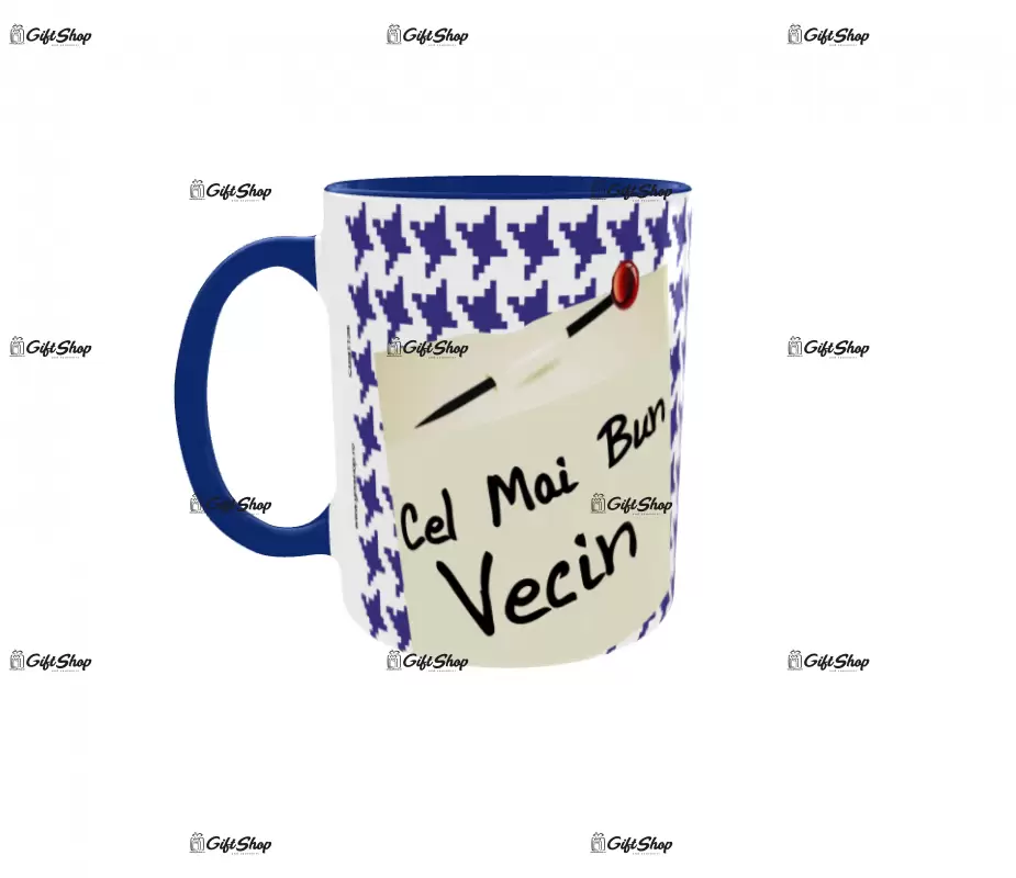 Pentru cel mai bun vecin, cana ceramica, 330ml, cgs1134a