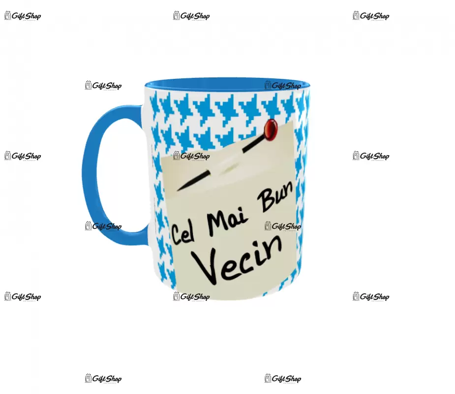 Pentru cel mai bun vecin, cana ceramica, 330ml, cgs1134b
