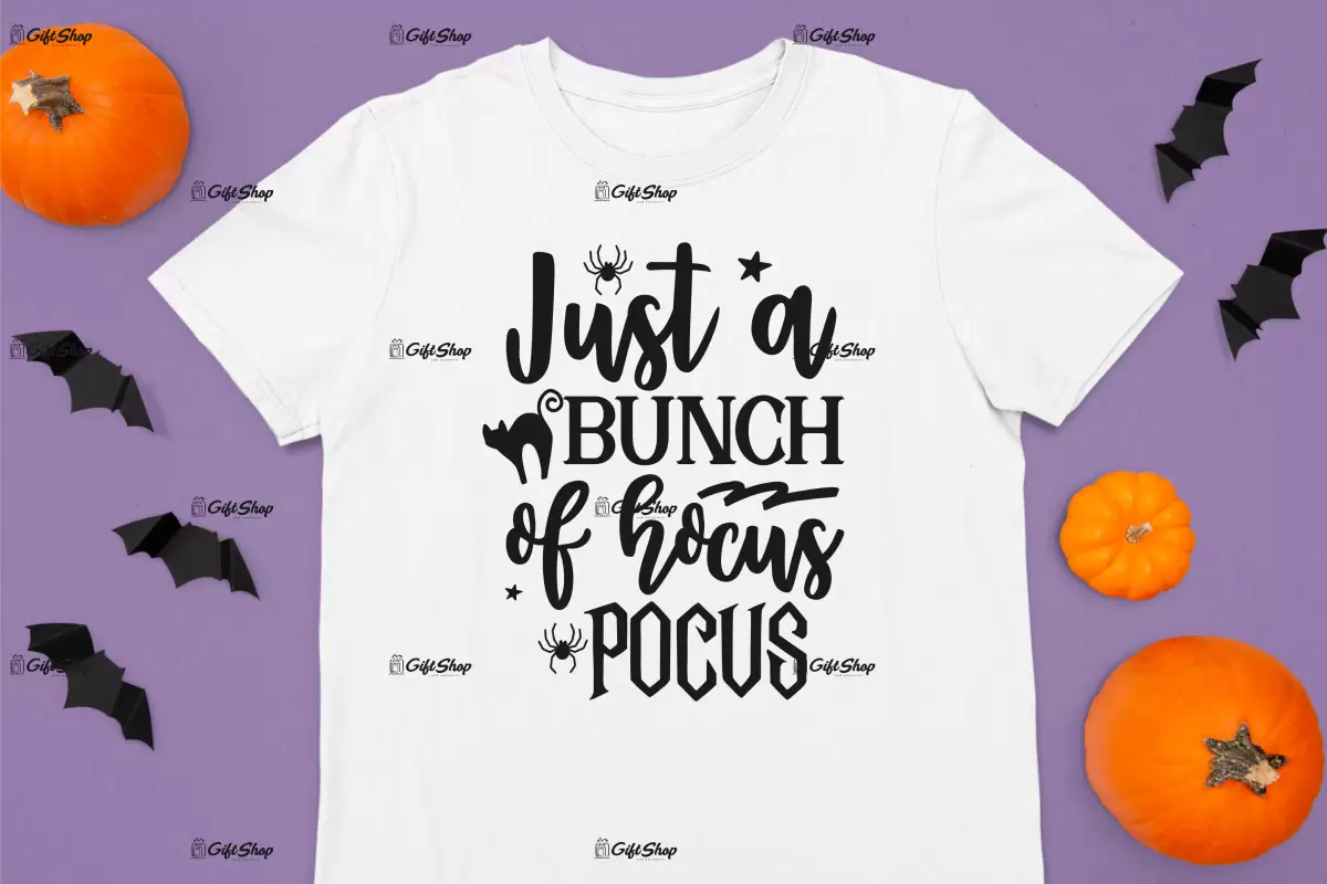Just a bunch of hocus pocus , tricou cu mesaj