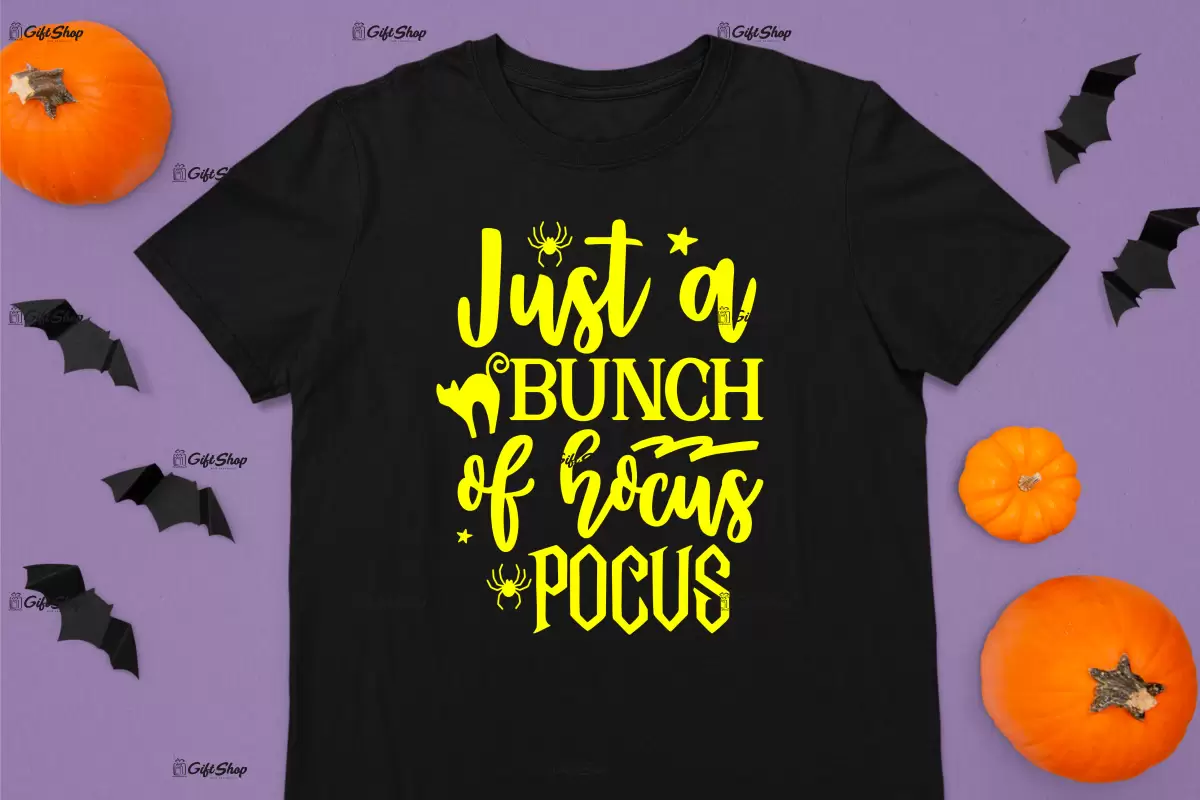 Just a bunch of hocus pocus , tricou cu mesaj