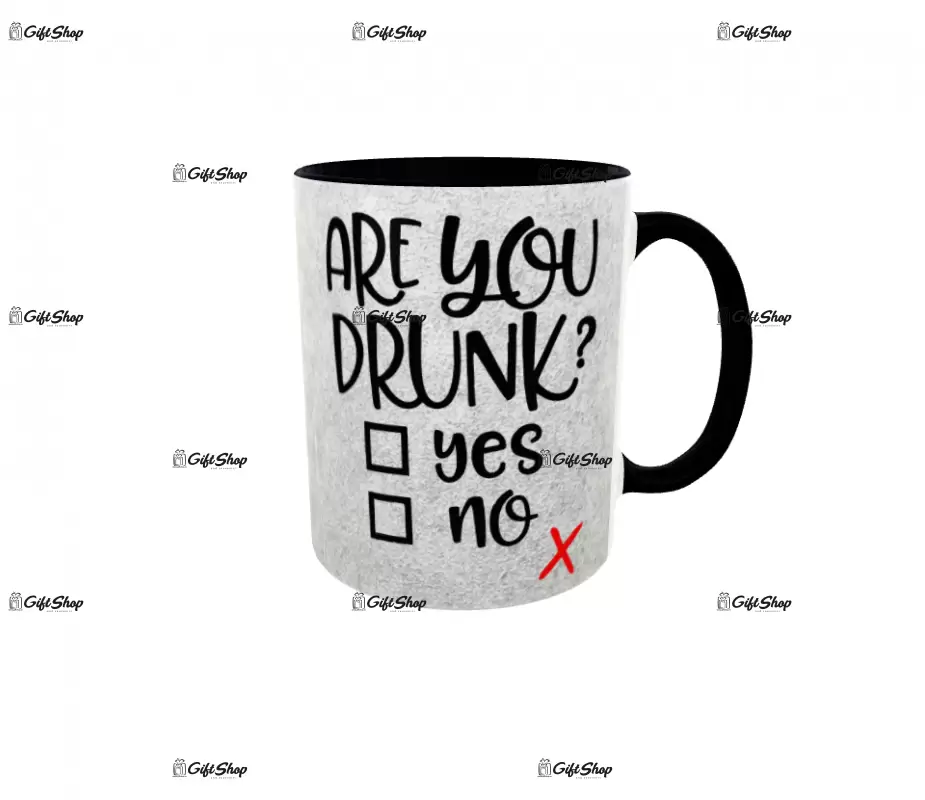 Are you drunk?, yes or no, cana ceramica, 330ml, cgs1144