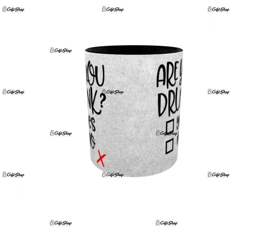 Are you drunk?, yes or no, cana ceramica, 330ml, cgs1144