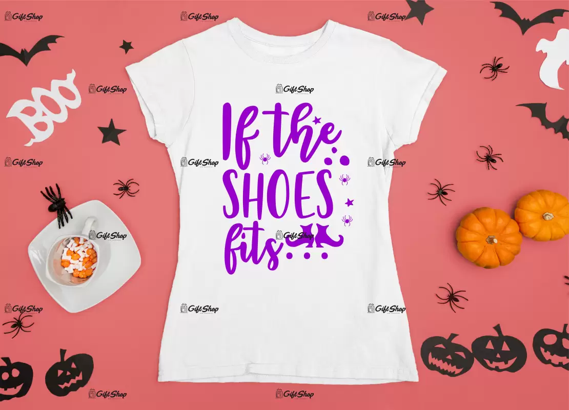 If the shoes fits, tricou cu mesaj
