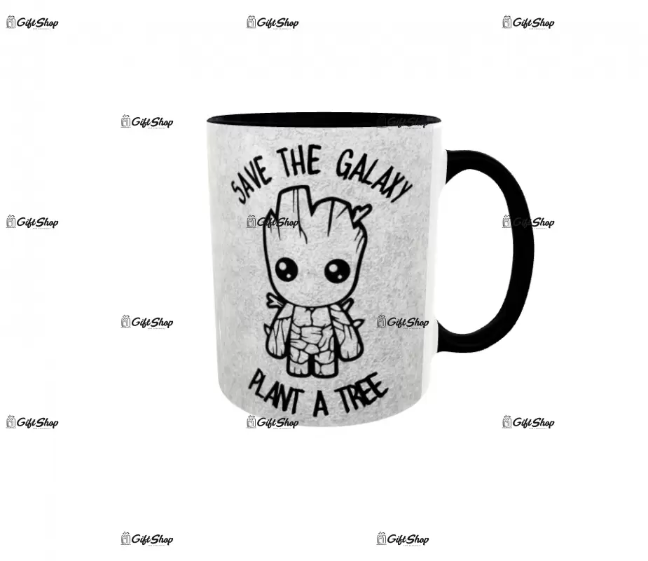 Save the galaxy, plant a tree, cana ceramica, 330ml, cgs1147
