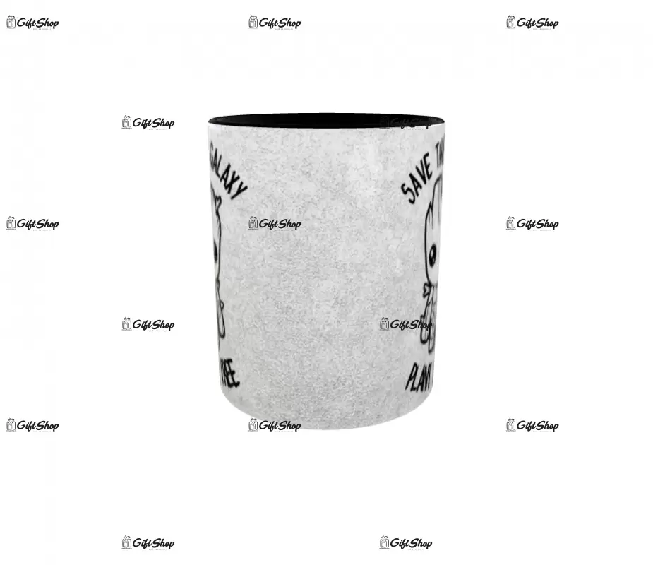 Save the galaxy, plant a tree, cana ceramica, 330ml, cgs1147