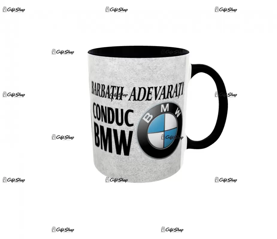 Barbati adevarati conduc bmw, cana ceramica, 330ml, cgs1149