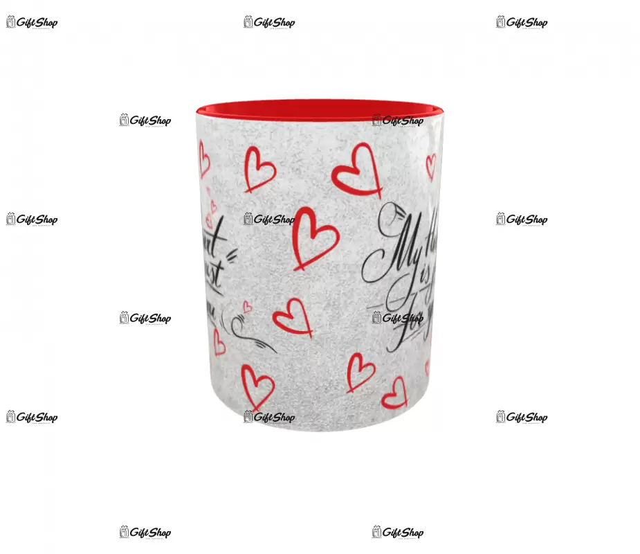 My heart is just for you, cana ceramica, 330ml, cgs1161