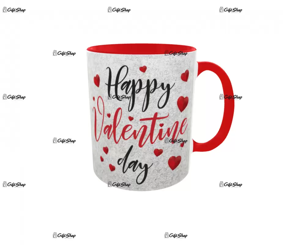 Happy valentine day, cana ceramica, 330ml, cgs1166