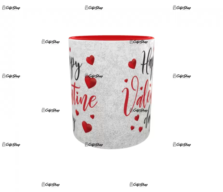Happy valentine day, cana ceramica, 330ml, cgs1166
