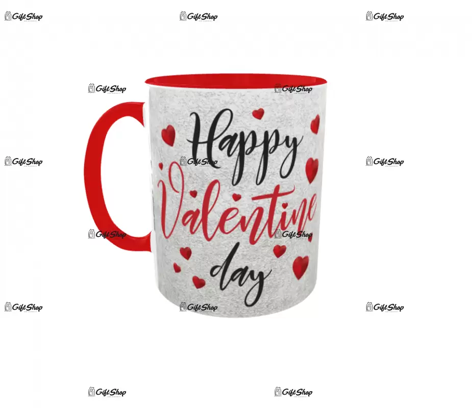Happy valentine day, cana ceramica, 330ml, cgs1166