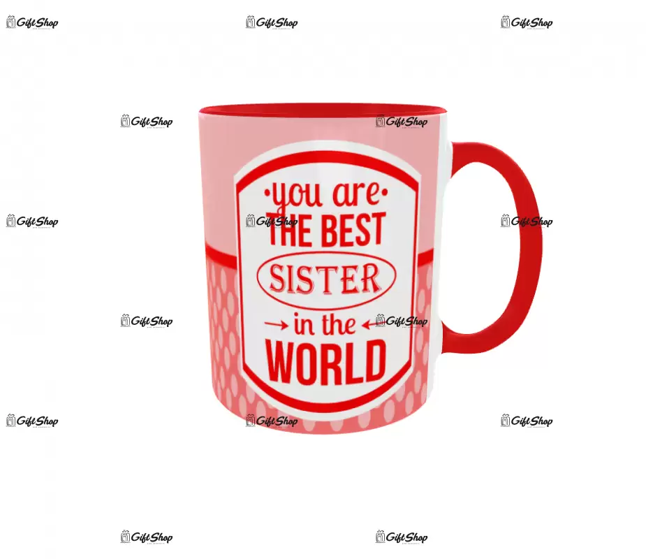 You are the best sister in the world, cana ceramica, 330ml,  cgs1172