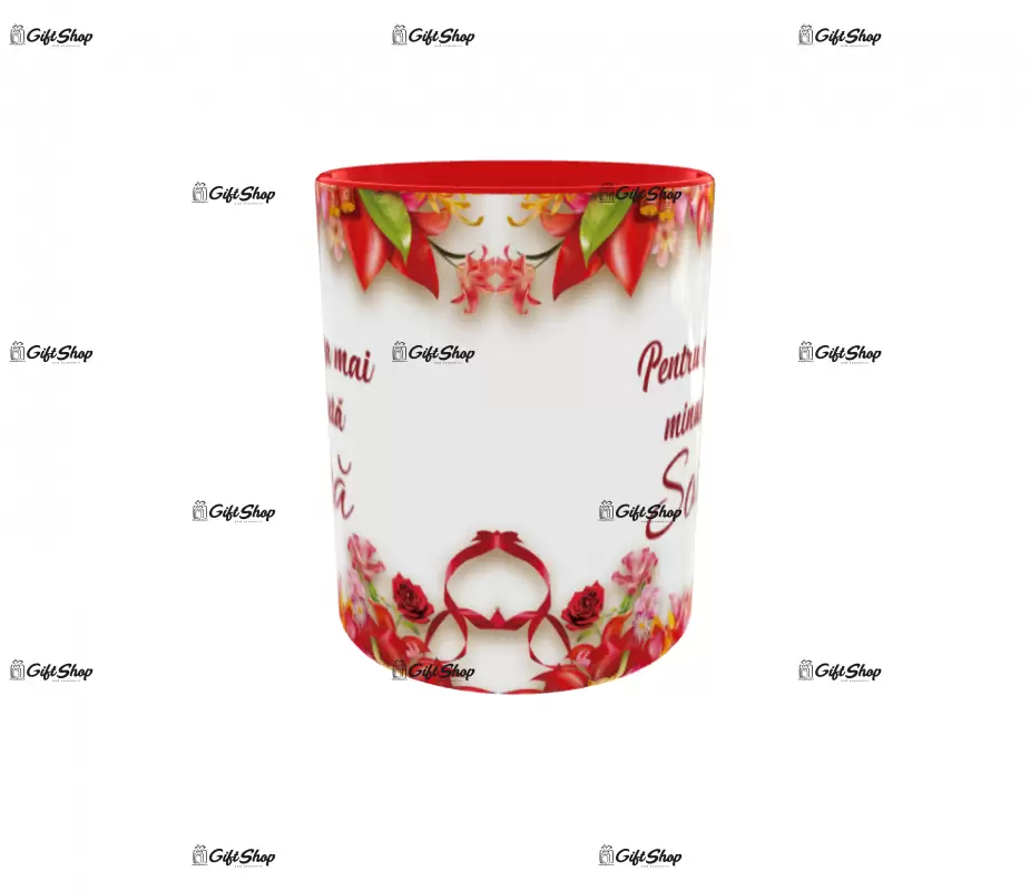 Pentru cea mai minunata sora, cana ceramica, 330ml, cgs1184