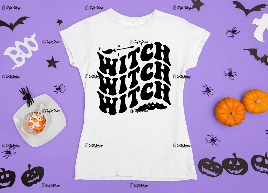 Witch witch witch, tricou cu mesaj