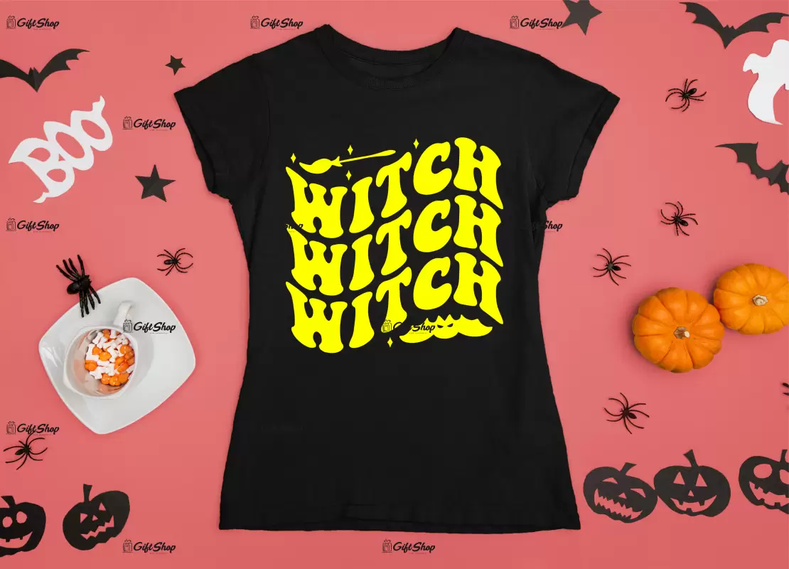 Witch witch witch, tricou cu mesaj