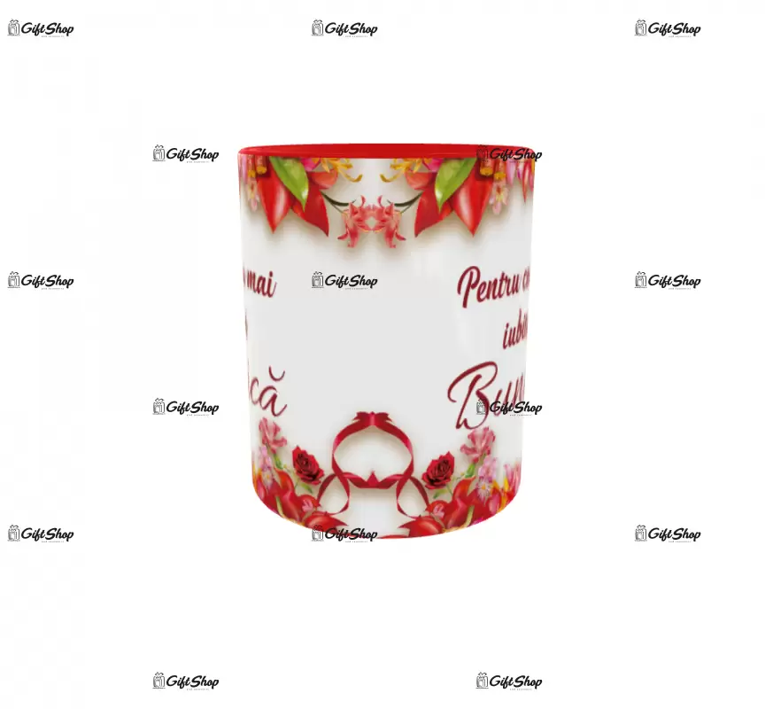 Pentru cea mai iubita bunica, cana ceramica, 330ml, cgs1197