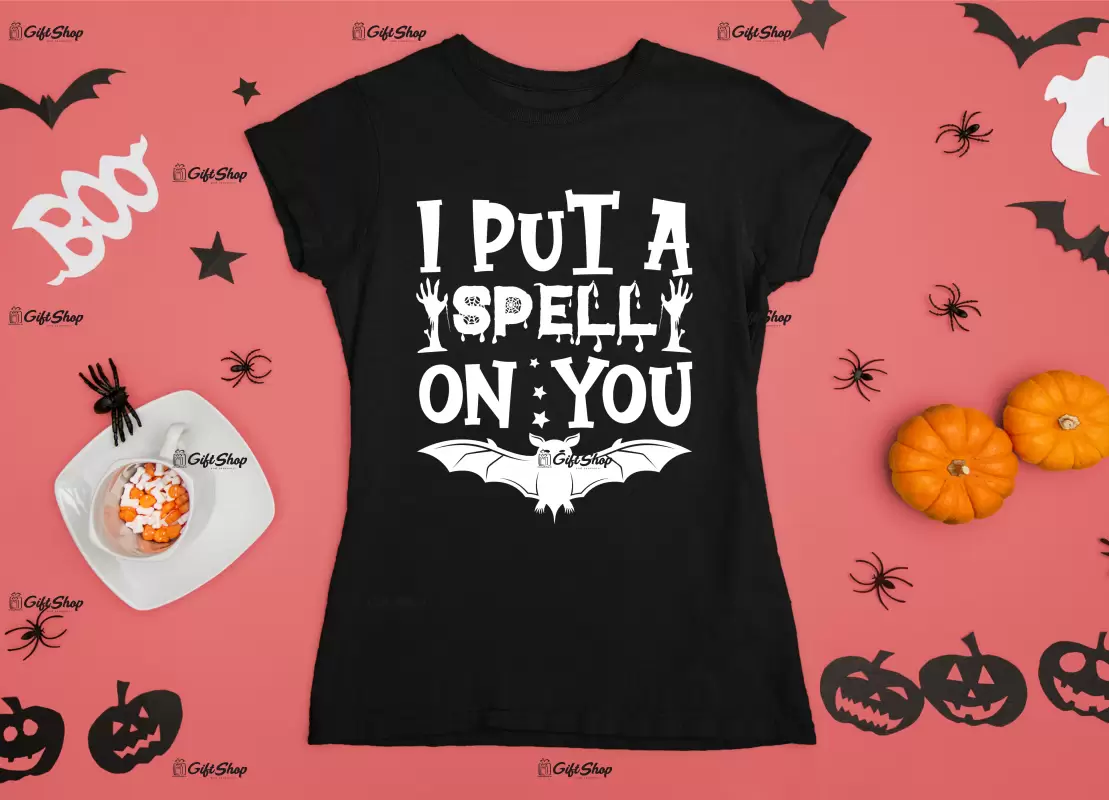 I put a spell on you, tricou cu mesaj