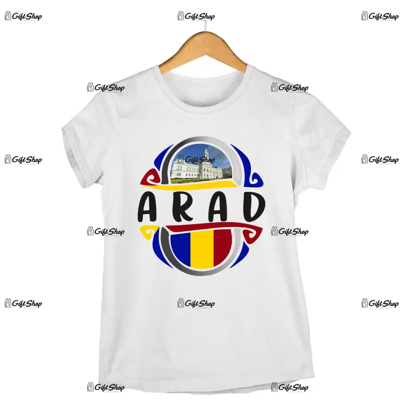 Arad , tricou cu mesaj