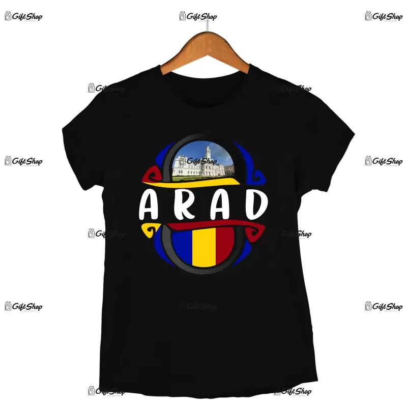 Arad , tricou cu mesaj