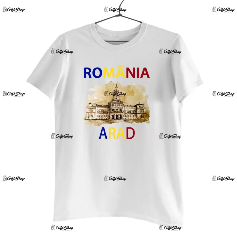 Romania arad , tricou cu mesaj 2