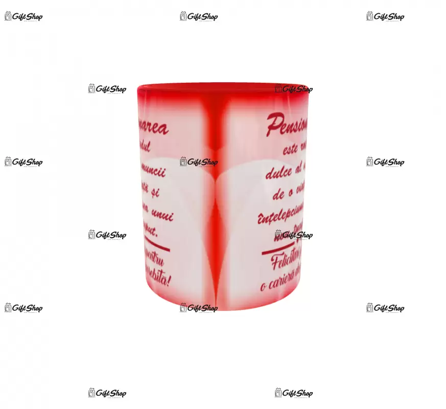 Pensionarea este rodul, cana ceramica, 330ml, cgs1212b
