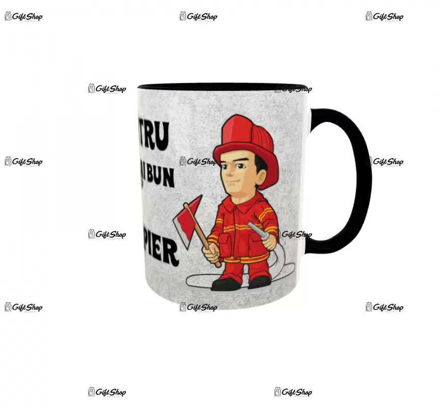 Pentru cel mai bun pompier, cana ceramica, 330ml, cgs1228