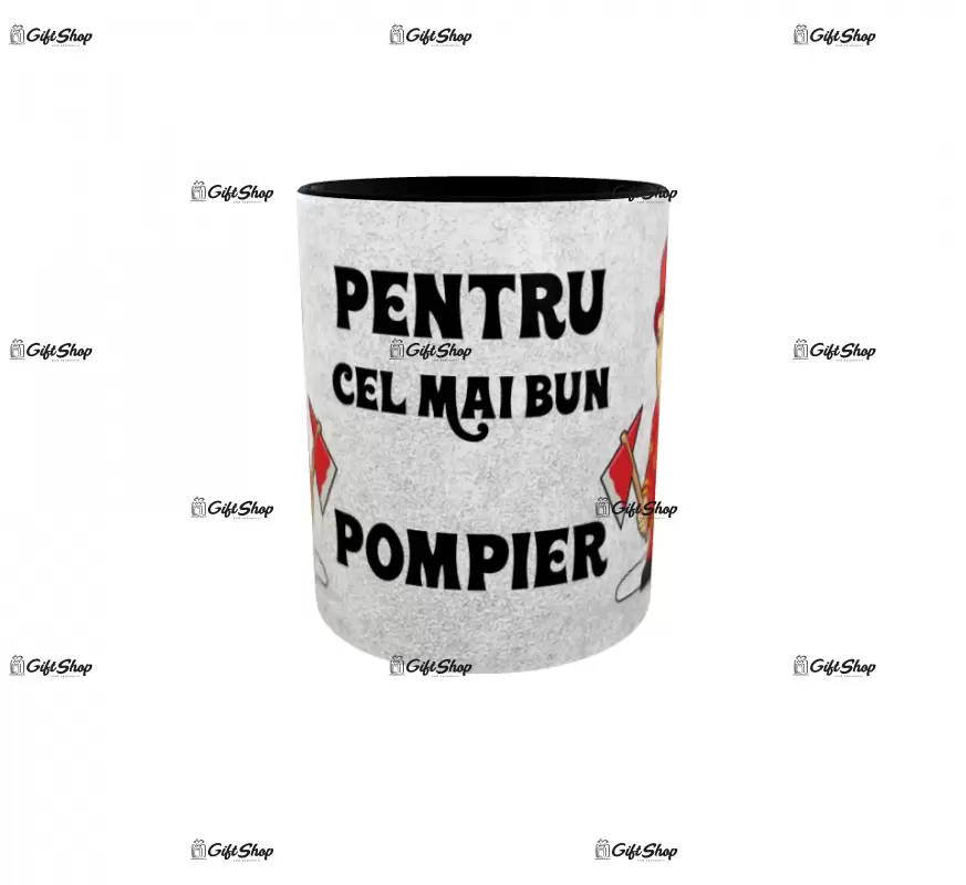 Pentru cel mai bun pompier, cana ceramica, 330ml, cgs1228