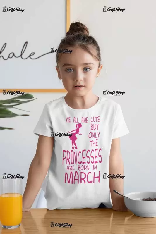 We all are cute but..., se alege luna pentru grafica, tricou cu mesa c