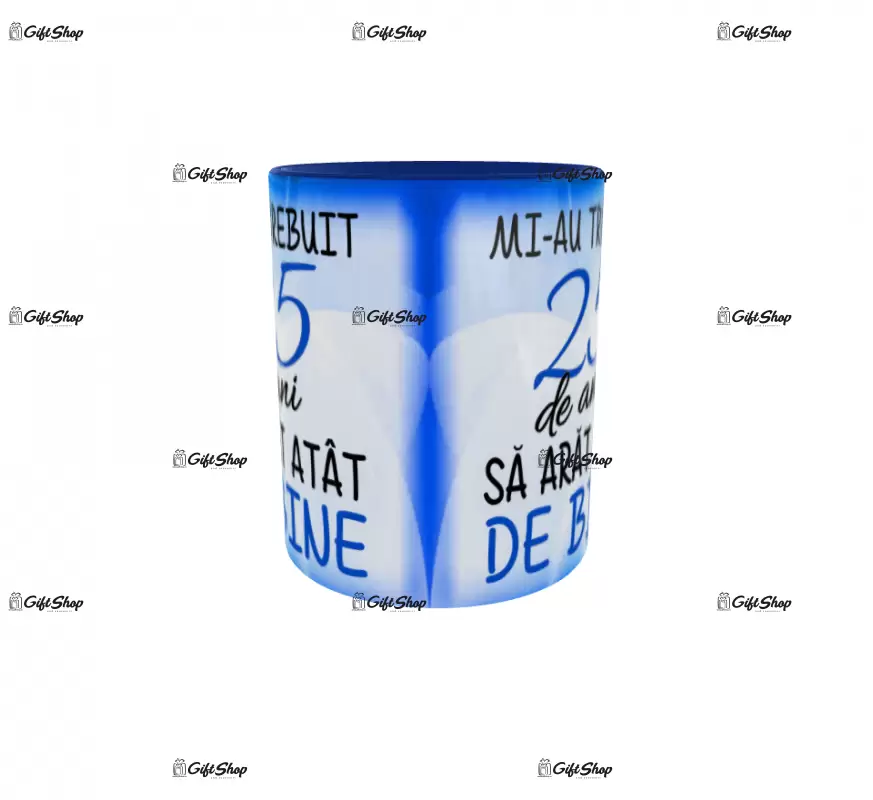 Mi-au trebuit 25 de ani sa arat atat de bine, cana ceramica, 330ml,cgs1231b