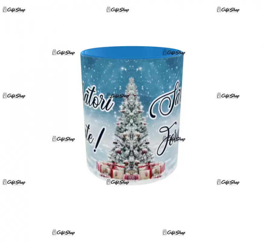Sarbatori fericite!, cana ceramica, 330ml, cgs1233