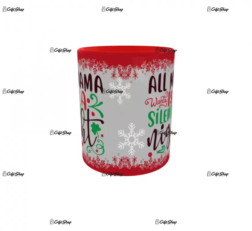 All mam whants is a silent night, cana ceramica, 330ml, cgs1240