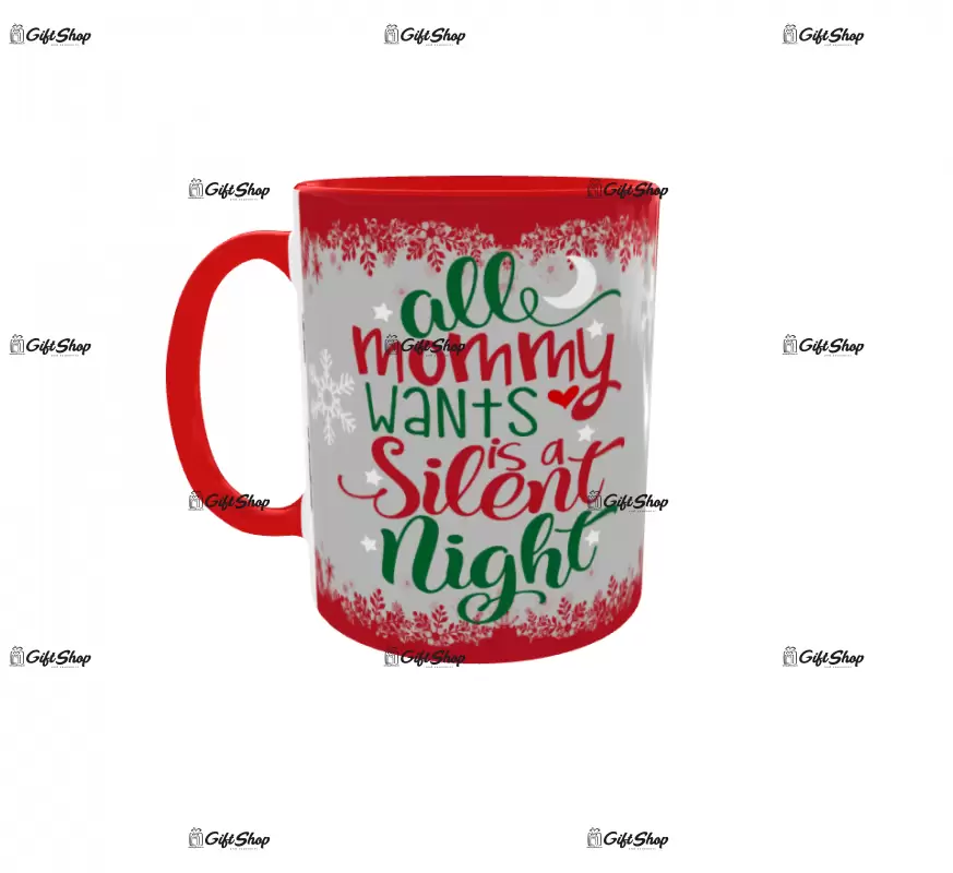 All mam whants is a silent night, cana ceramica, 330ml,  cgs1241