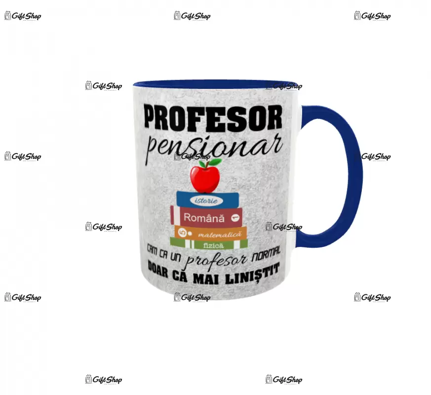 Profesor pensionar, cana ceramica, 330ml,  cgs1245