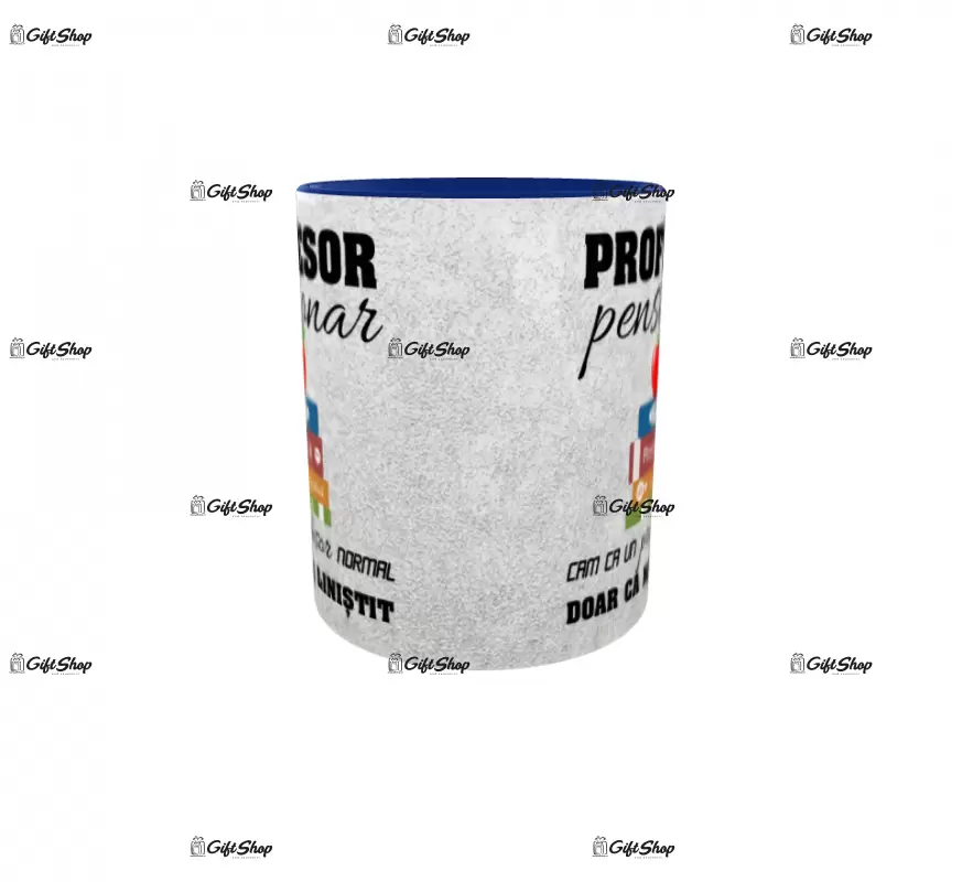 Profesor pensionar, cana ceramica, 330ml,  cgs1245