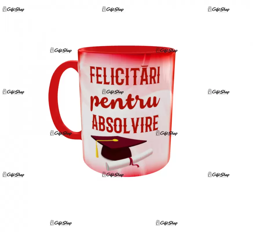 Felicitari pentru absolvire, cana ceramica, 330ml, cgs1280
