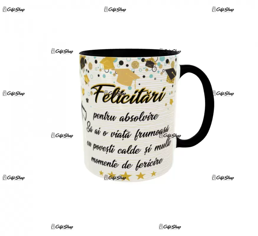 Felicitari pentru absolvire, cana ceramica, 330ml, cgs1284