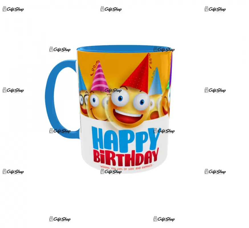 Happy birthday, cana ceramica, 330ml, cgs1294
