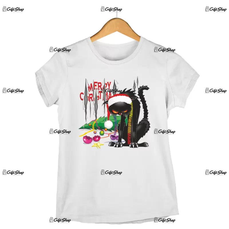 Merry christmas, tricou cu mesaj.