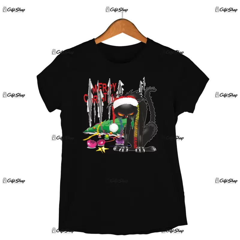 Merry christmas, tricou cu mesaj.